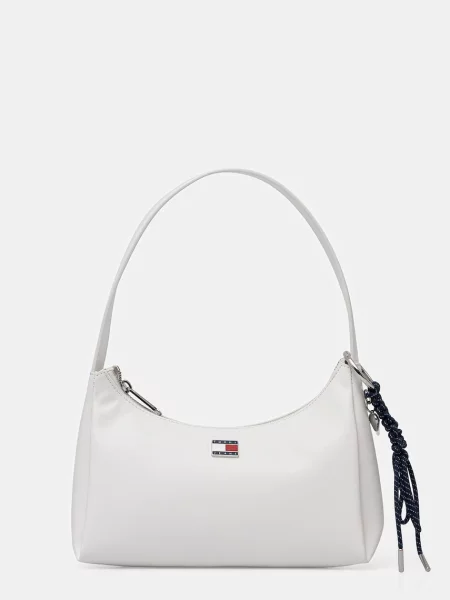 Pandantiv Tommy Jeans din piele alb