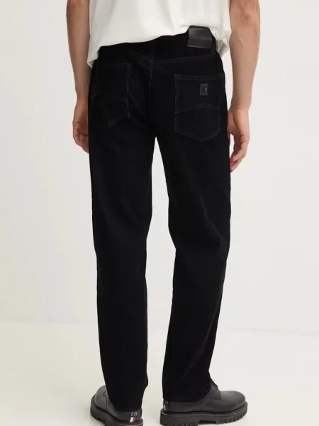 Manšestrové kalhoty Armani Exchange černá