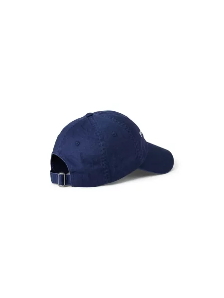 Czapka z daszkiem z wyhaftowanym logo Polo Ralph Lauren niebieska