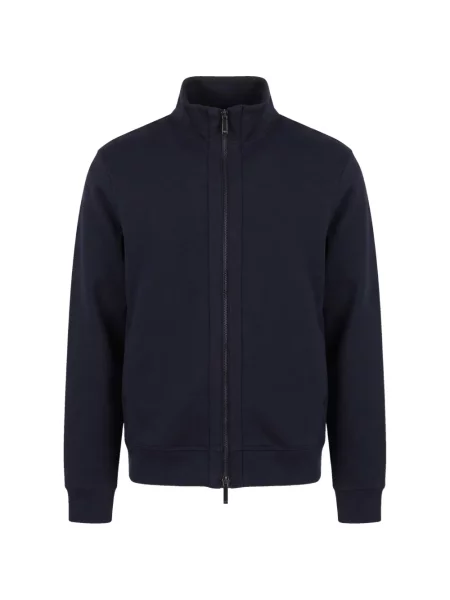 Geacă Emporio Armani albastru