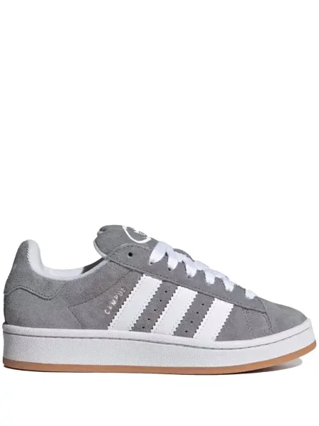 Sneakerși Adidas Campus din piele de căprioară gri