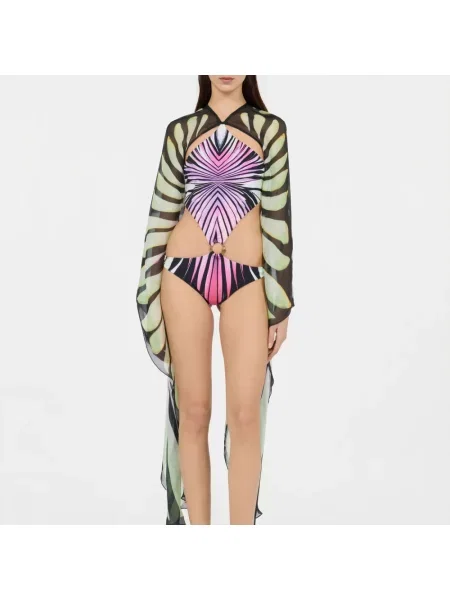 Lniany stroj jednoczęściowy Roberto Cavalli