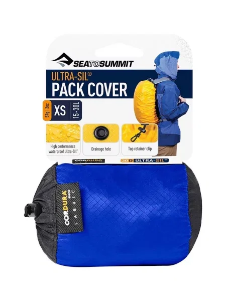 Nepromokavý obal na batoh Sea To Summit Ultra-Sil Pack Cover XS APCSIL modrý