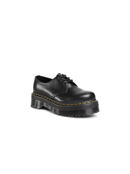Dr. Martens Čevlji na vezalke Quad zlato-rumena črna