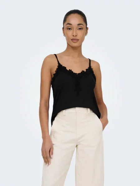 ONLY Top ONLBETINA' negru