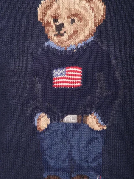 Lung pulover Polo Ralph Lauren albastru