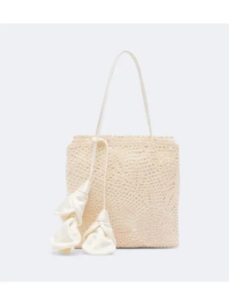 Geantă shopper Magda Butrym alb