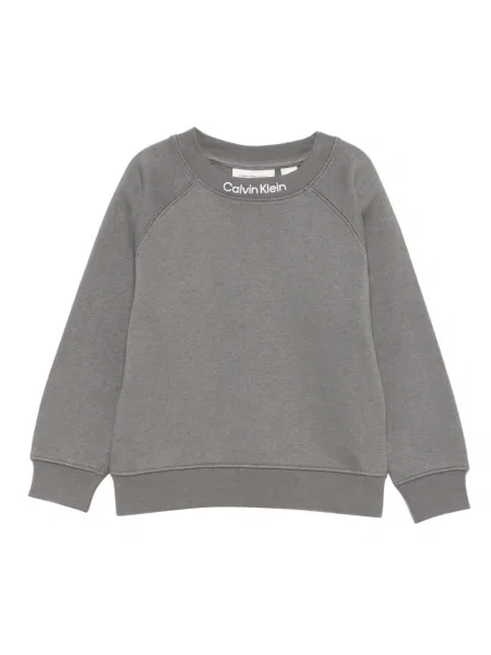 Bluza dziecięca Calvin Klein szara