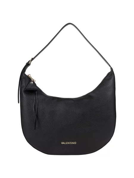 Shopper kabelka Valentino z ekologickej kože čierna