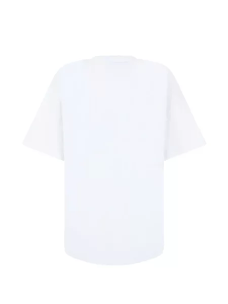 Tricou Moschino cu imagine alb