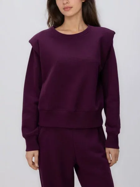 Свитшот Reserved фиолетовый