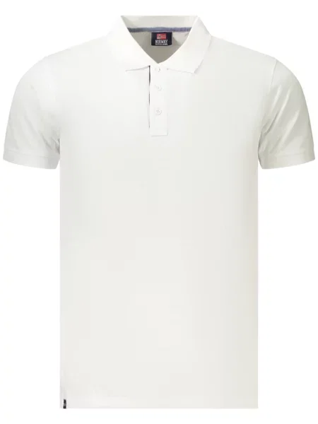 Tricou polo Norway 1963 alb