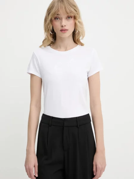 Armani Exchange Kratka majica bela
