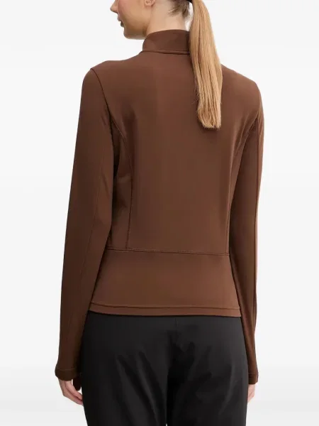 Top Ea7 Emporio Armani cu imagine maro