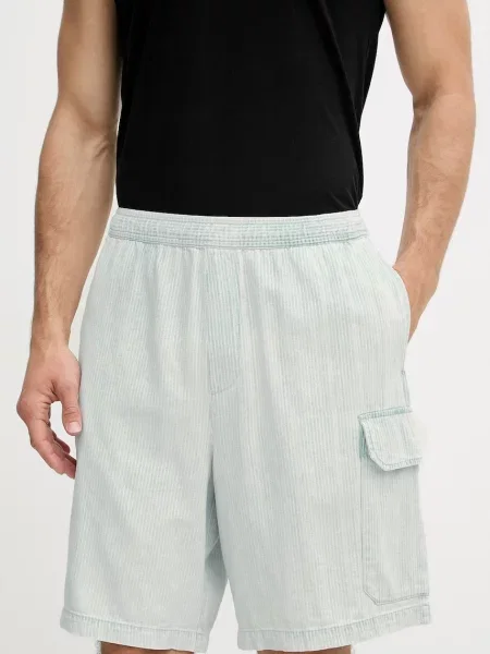 Armani Exchange szorty jeansowe niebieskie