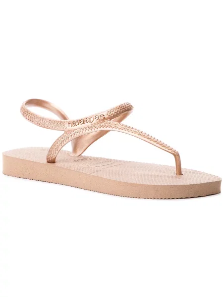 Sandale Havaianas zlatna