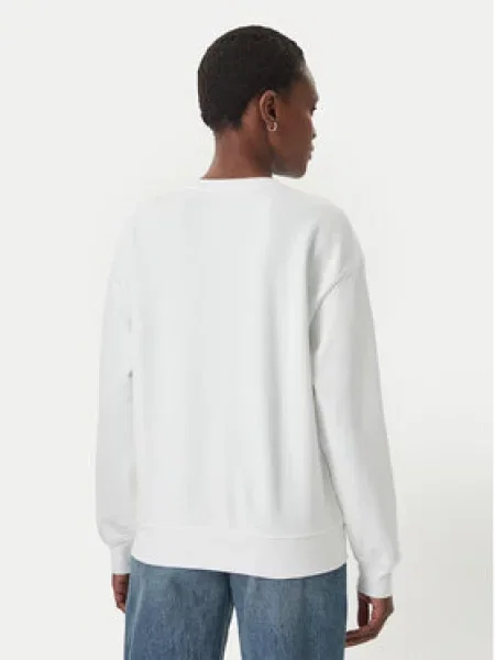 Calvin Klein Jeans Pulóver Logo Graphic fehér
