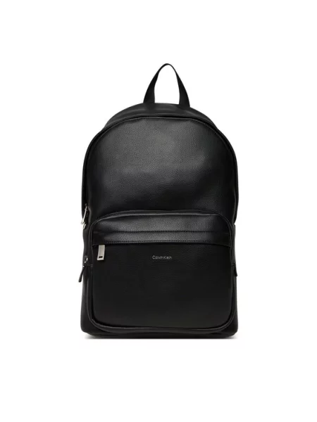 Σακίδιο πλάτης Calvin Klein Raised Round Backpack Black Universal μαύρο