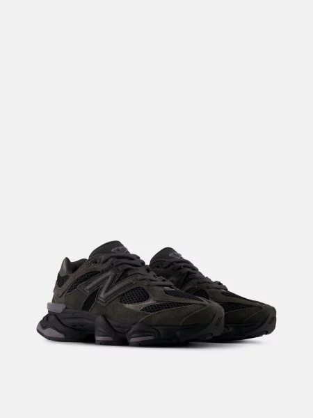 Повседневные кроссовки New Balance 990 с сеткой в сеточку черные