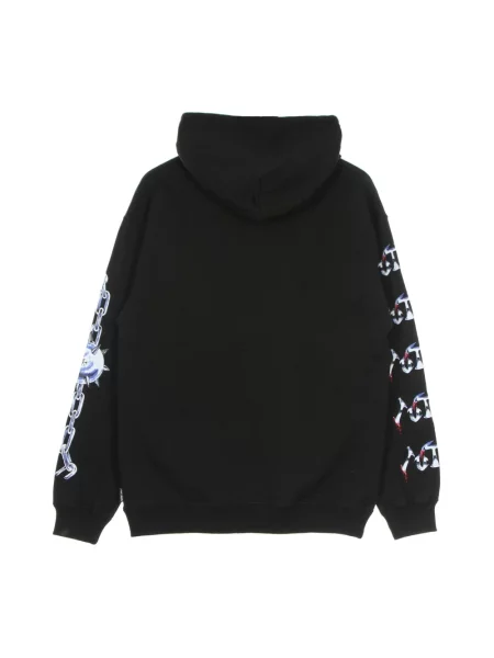 Bluza z kapturem Iuter z kapturem czarna