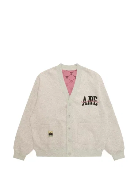 Reversibil hanorac Aape By A Bathing Ape cu imagine gri