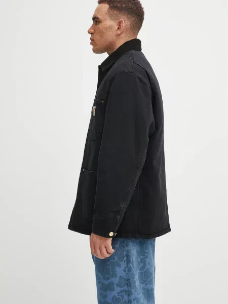 Μπουφάν Carhartt WIP OG Chore Coat μαύρο