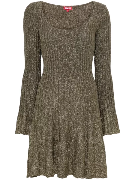 Rochie mini Staud de costum auriu