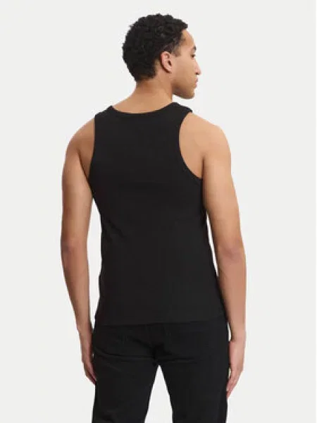 Calvin Klein Jeans Tank top marškinėliai Terry juoda