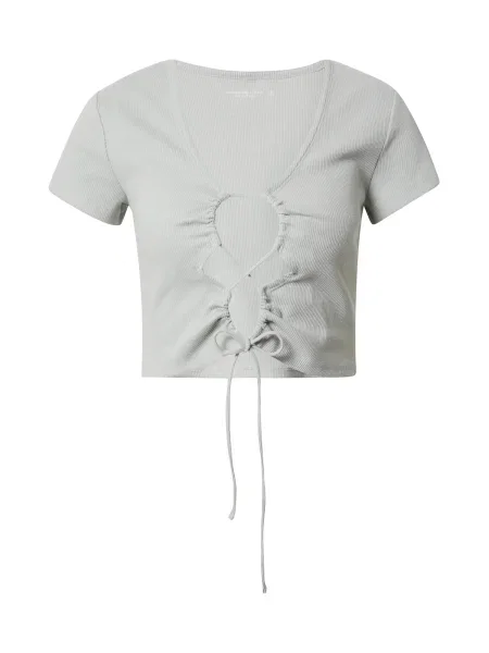 Abercrombie & Fitch Tričko světle šedá