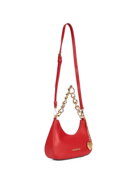 Μενταγιόν Love Moschino με μοτίβο καρδιά κόκκινο
