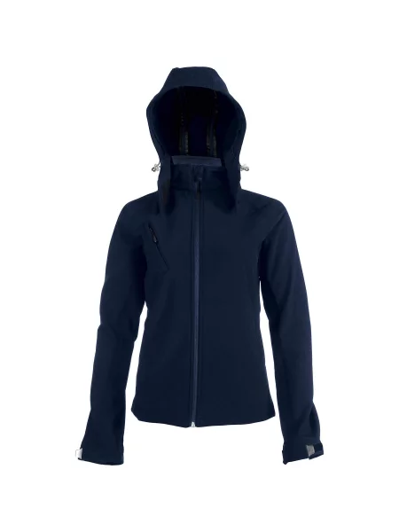 Kurtka Kariban Softshell À Capuche Amovible czarna