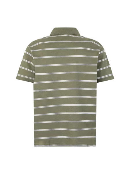 Koszulka polo Paul & Shark z logo zielona