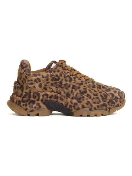 Sneakersy Ash Addict zamszowe brązowe