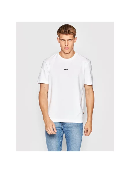 Boss T-shirt TChup Relaxed Fit bijela