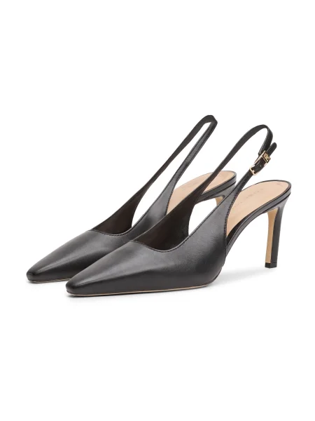 Tommy Hilfiger Pantofi cu subțire Squared Toe negru