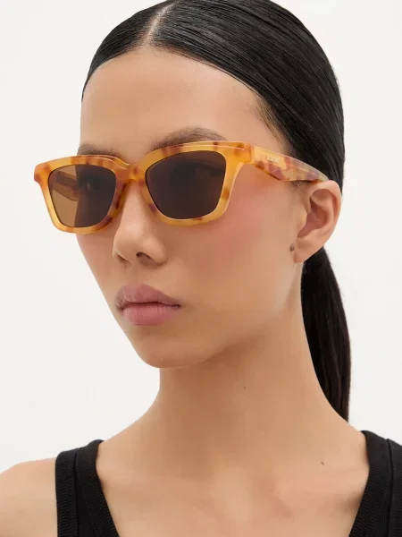Sončna očala Jacquemus CARRE rjava