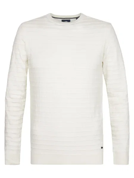 Petrol Industries Pulover Thornewood' bijela