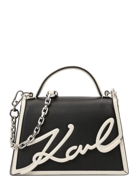 Karl Lagerfeld Kabelka / bílá černá
