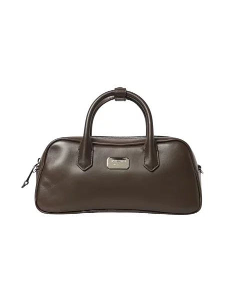 Torebka Emporio Armani skórzana brązowa