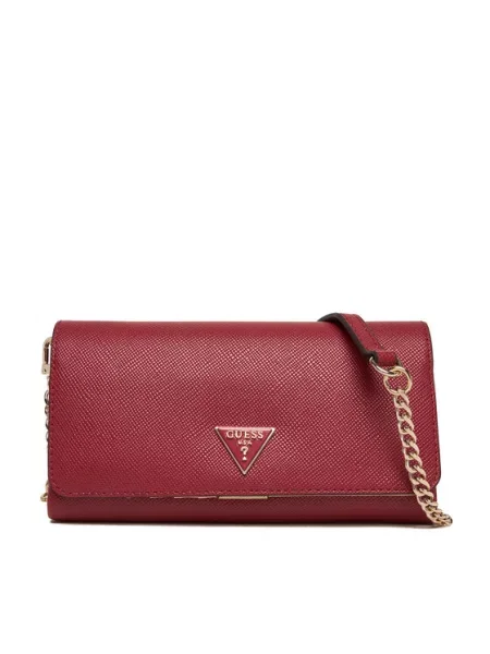 Rankinė Guess Noelle II Mini Juoda raudona