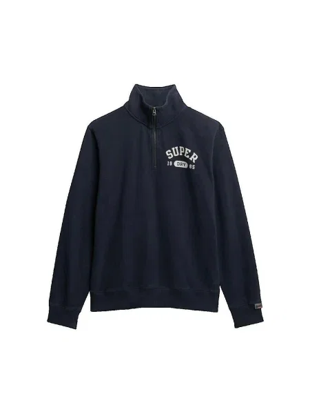 Mikina Superdry modrá