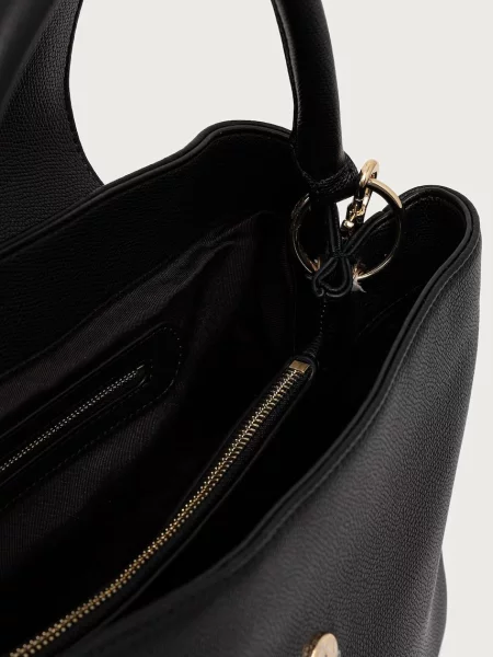 Кожаная сумка Love Moschino