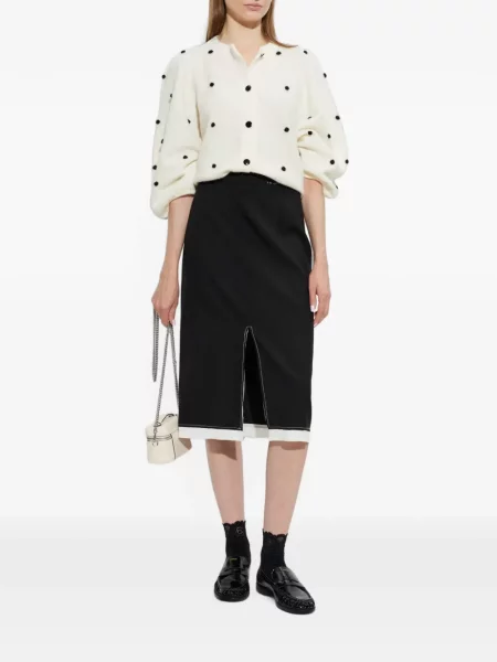 Cardigan Gestuz alb
