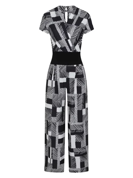 HotSquash Salopeta negru alb