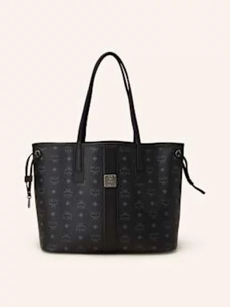 Shopper kabelka Mcm černá