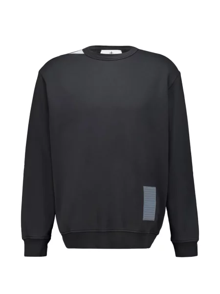Pulover Stone Island cu strasuri negru