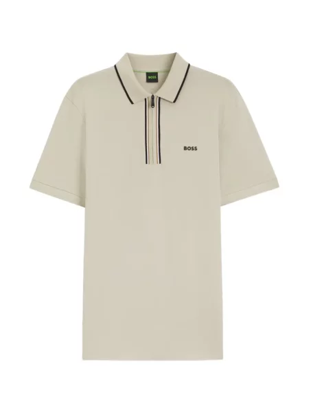 Tricou polo Boss cu imagine