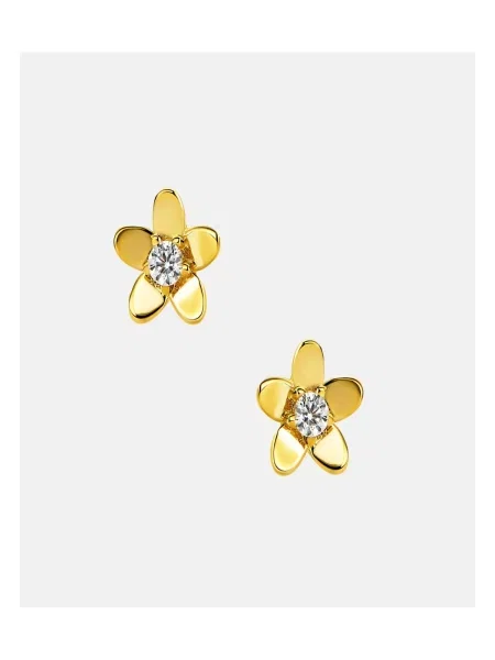 DIAMANT LETERNEL Náušnice zlatá