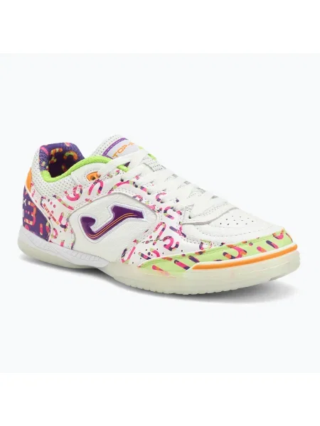 Încălțăminte de fotbal pentru bărbați Joma Top Flex IN almond/white alb