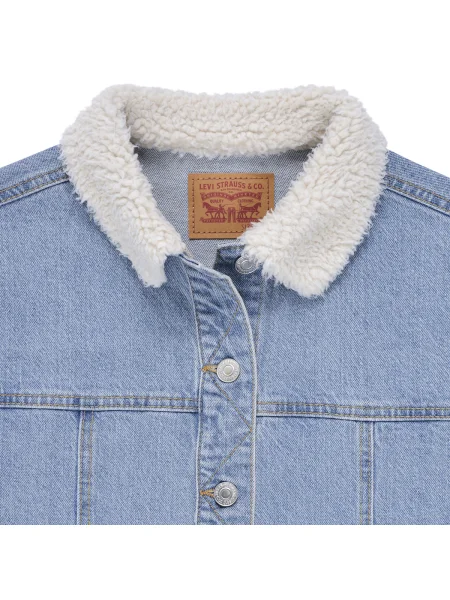 Geacă de blugi copii Levi's® albastru